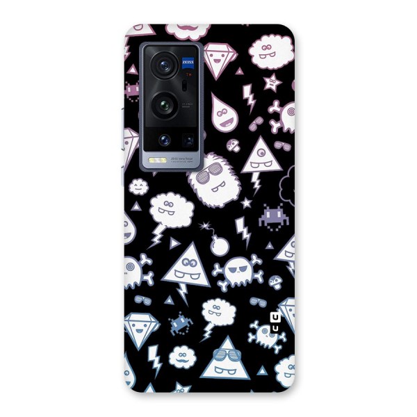 Funny Faces Back Case for Vivo X60 Pro Plus