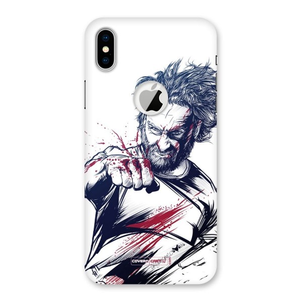 Fury Grimes Back Case for iPhone XS Logo Cut