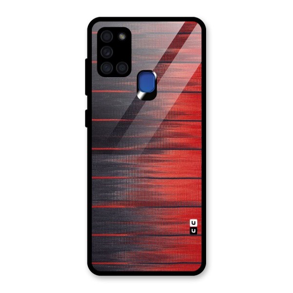 Fusion Shade Glass Back Case for Galaxy A21s