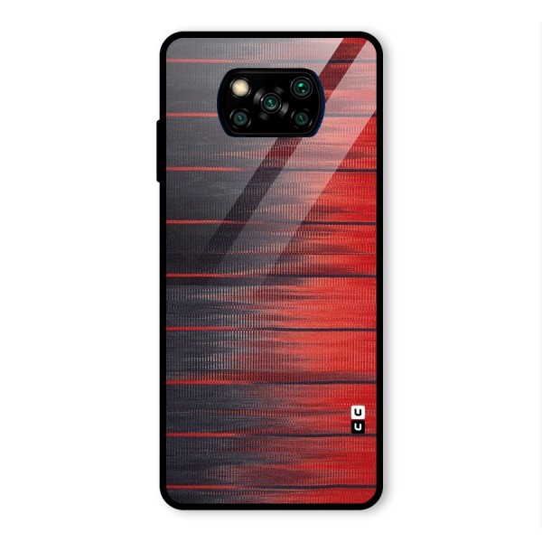 Fusion Shade Glass Back Case for Poco X3 Pro