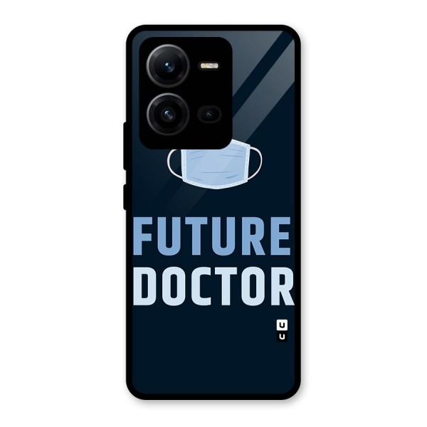 Future Doctor Glass Back Case for Vivo V25