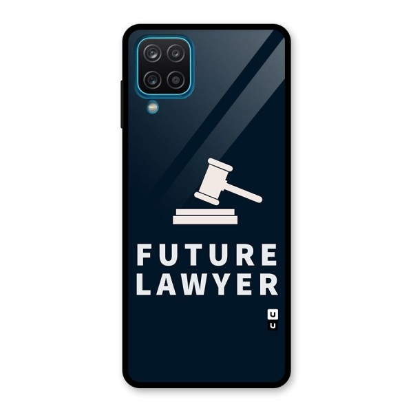 Future Lawyer Glass Back Case for Galaxy A12