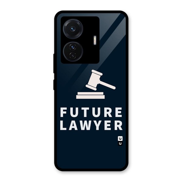 Future Lawyer Glass Back Case for Vivo T1 Pro