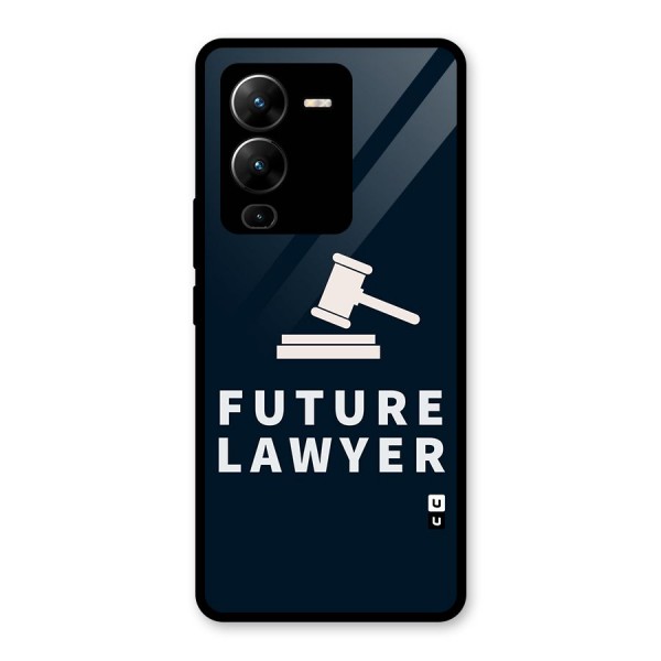 Future Lawyer Glass Back Case for Vivo V25 Pro