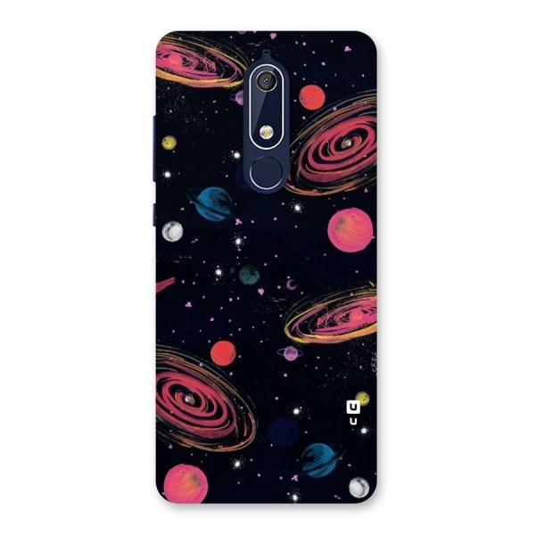 Galaxy Beauty Back Case for Nokia 5.1