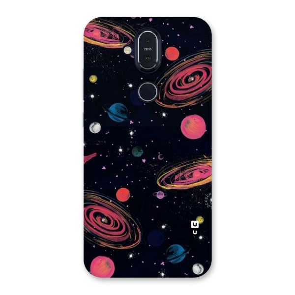 Galaxy Beauty Back Case for Nokia 8.1