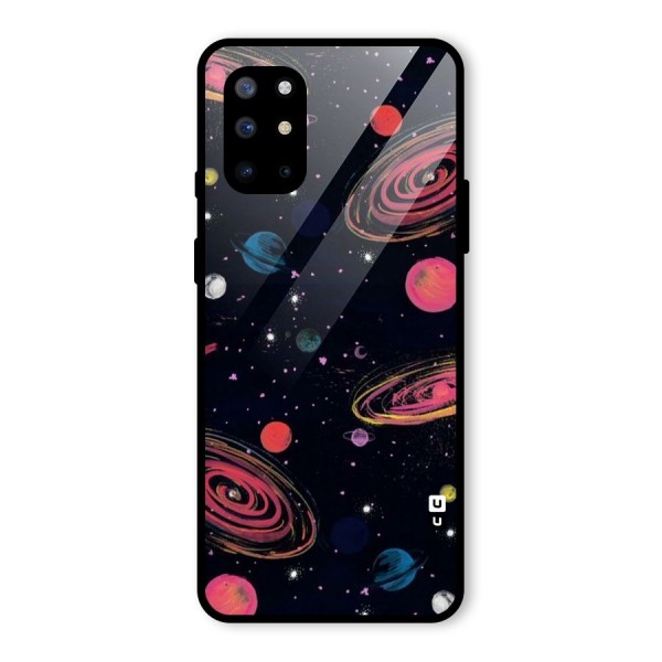 Galaxy Beauty Glass Back Case for OnePlus 8T