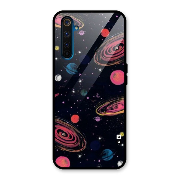 Galaxy Beauty Glass Back Case for Realme 6 Pro