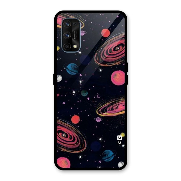 Galaxy Beauty Glass Back Case for Realme 7 Pro