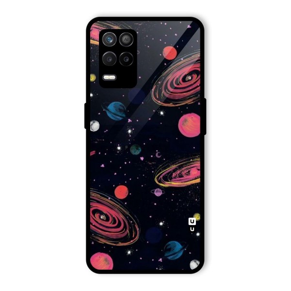 Galaxy Beauty Glass Back Case for Realme 9 5G