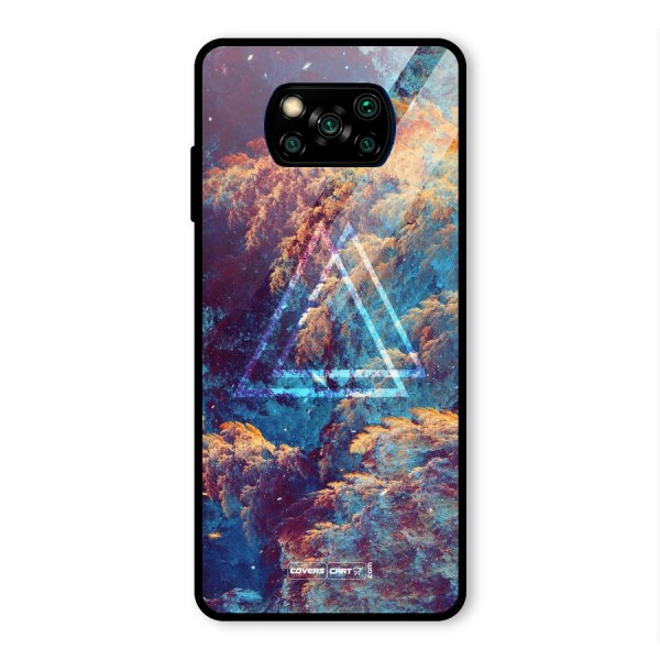 Galaxy Fuse Glass Back Case for Poco X3 Pro