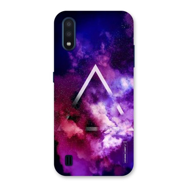 Galaxy Smoke Hues Back Case for Galaxy M01