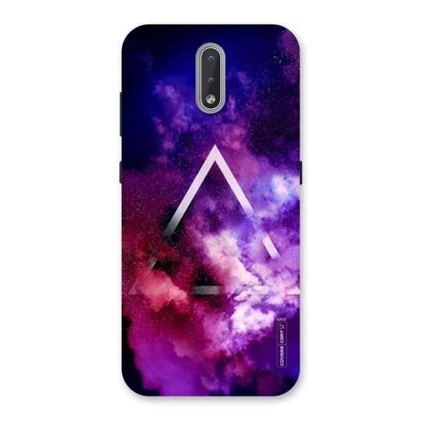 Galaxy Smoke Hues Back Case for Nokia 2.3