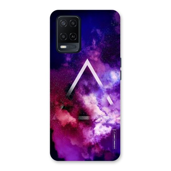 Galaxy Smoke Hues Back Case for Oppo A54