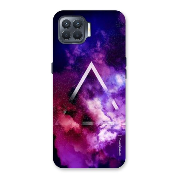 Galaxy Smoke Hues Back Case for Oppo F17 Pro