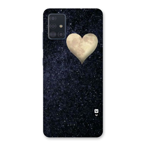 Galaxy Space Heart Back Case for Galaxy A51