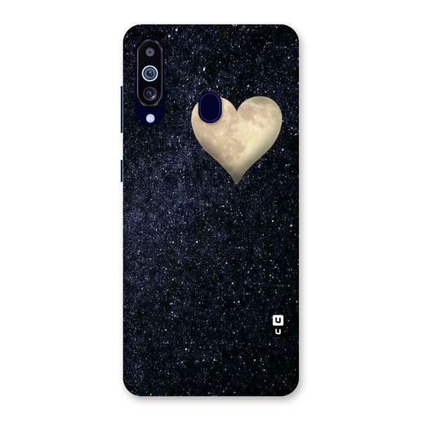 Galaxy Space Heart Back Case for Galaxy A60