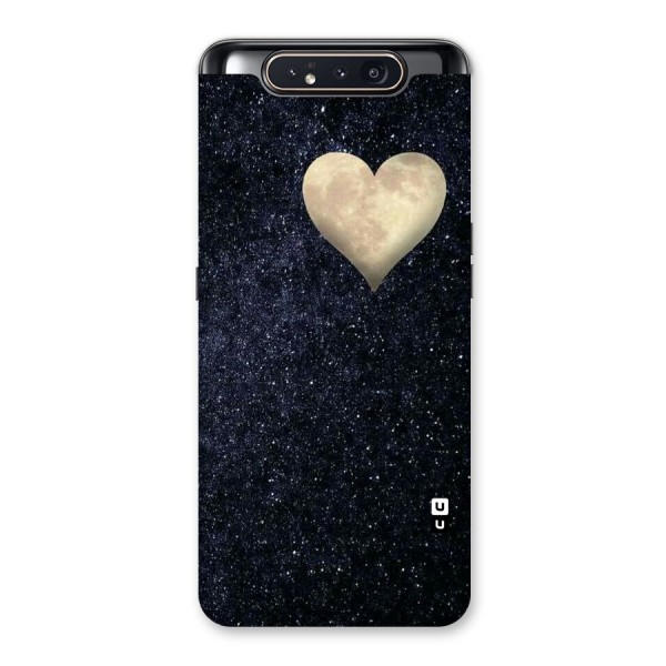 Galaxy Space Heart Back Case for Galaxy A80