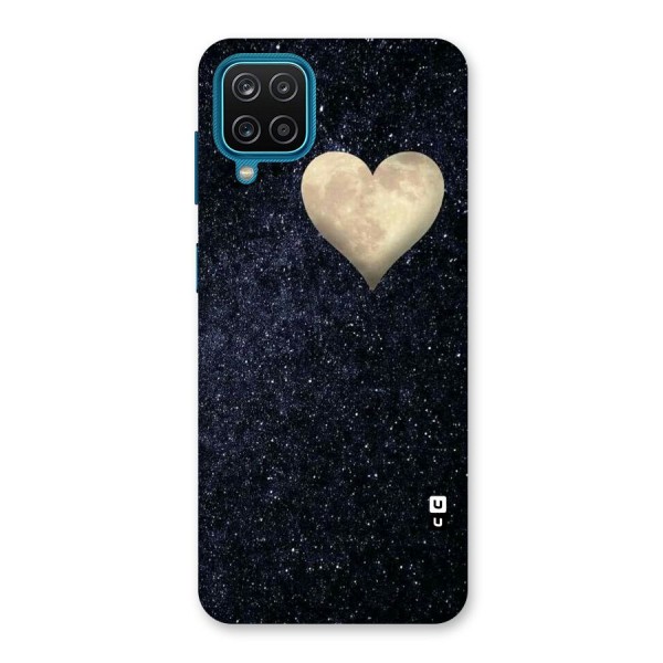 Galaxy Space Heart Back Case for Galaxy F12