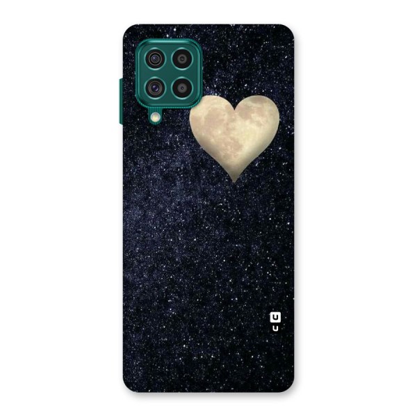 Galaxy Space Heart Back Case for Galaxy F62