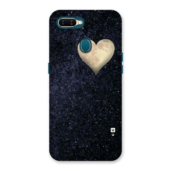 Galaxy Space Heart Back Case for Oppo A12