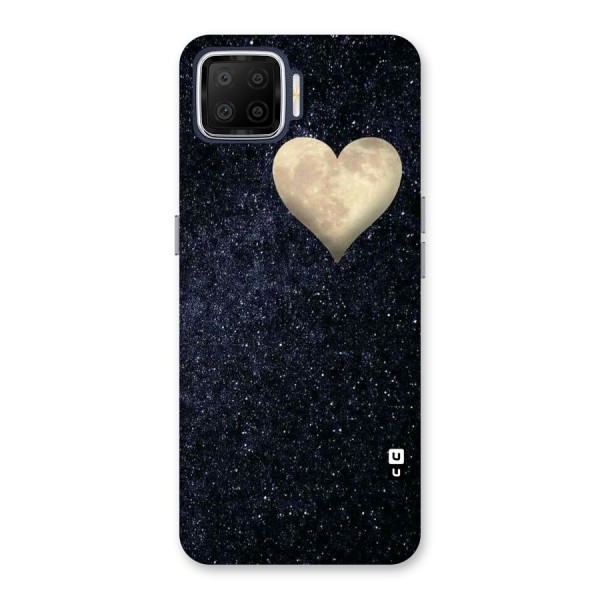 Galaxy Space Heart Back Case for Oppo F17