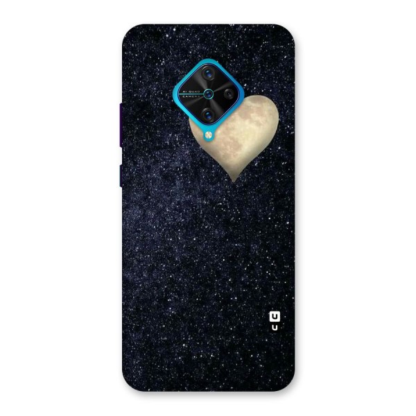 Galaxy Space Heart Back Case for Vivo S1 Pro