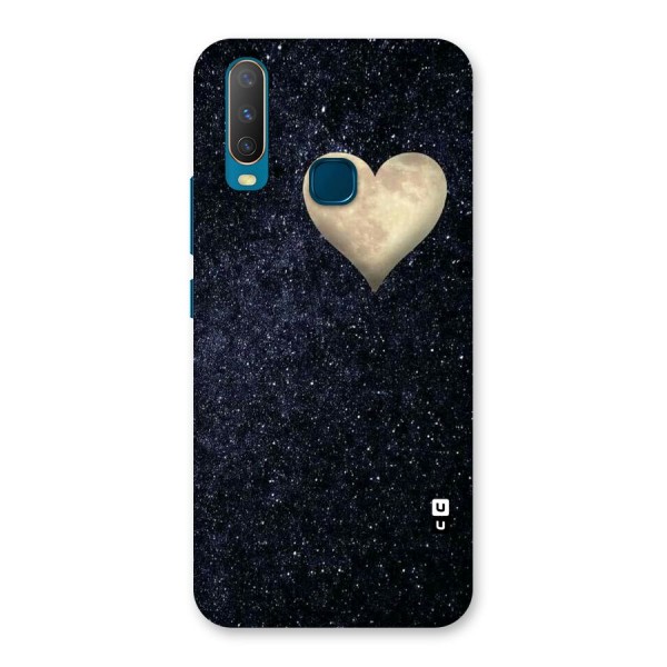 Galaxy Space Heart Back Case for Vivo U10