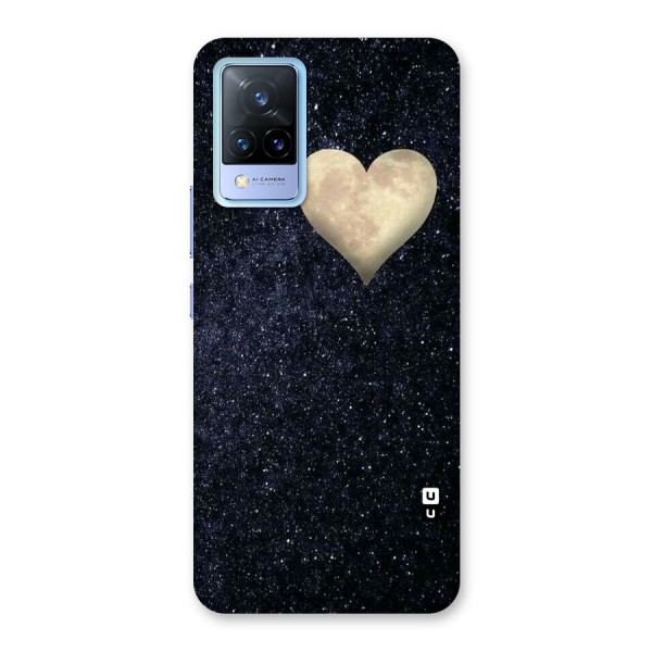 Galaxy Space Heart Back Case for Vivo V21 5G