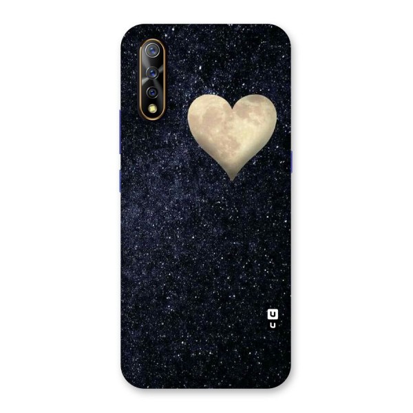 Galaxy Space Heart Back Case for Vivo Z1x