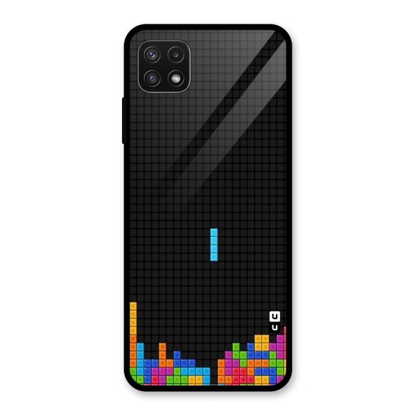 Game Play Glass Back Case for Galaxy A22 5G