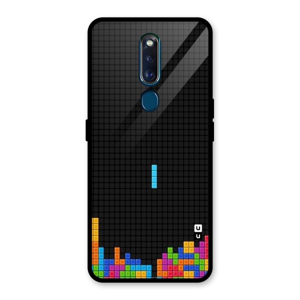 Game Play Glass Back Case for Oppo F11 Pro