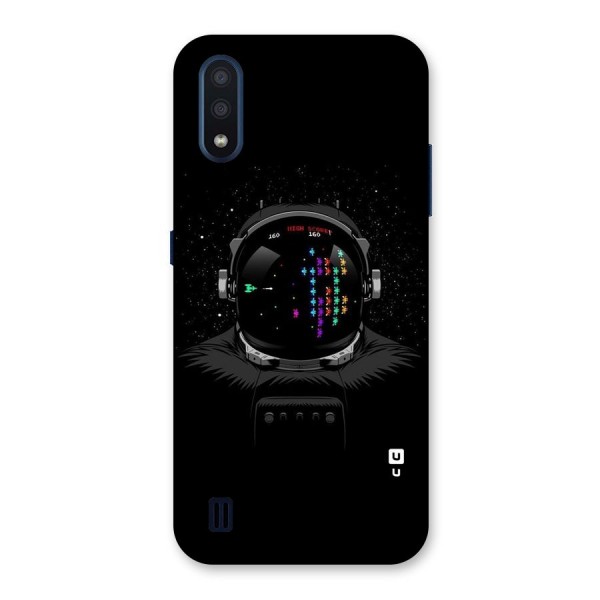 Gamer Head Back Case for Galaxy M01