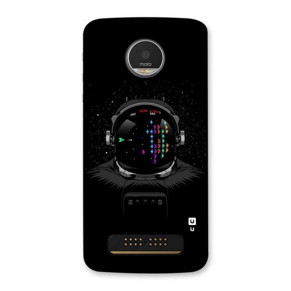 Gamer Head Back Case for Moto Z Play