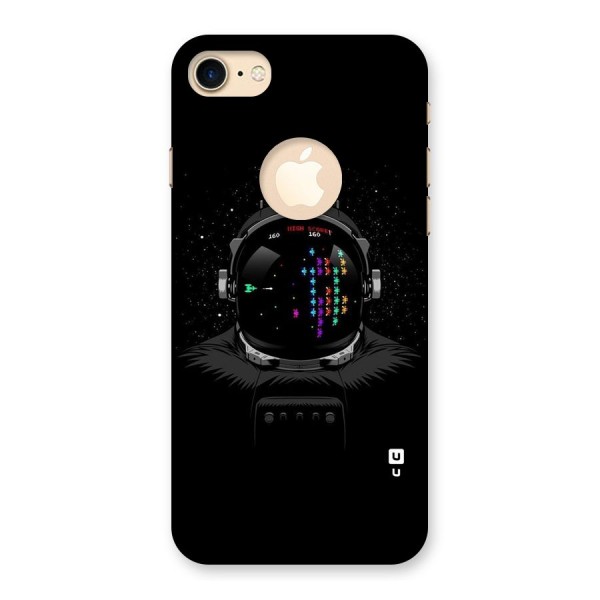 Gamer Head Back Case for iPhone 8 Logo Cut