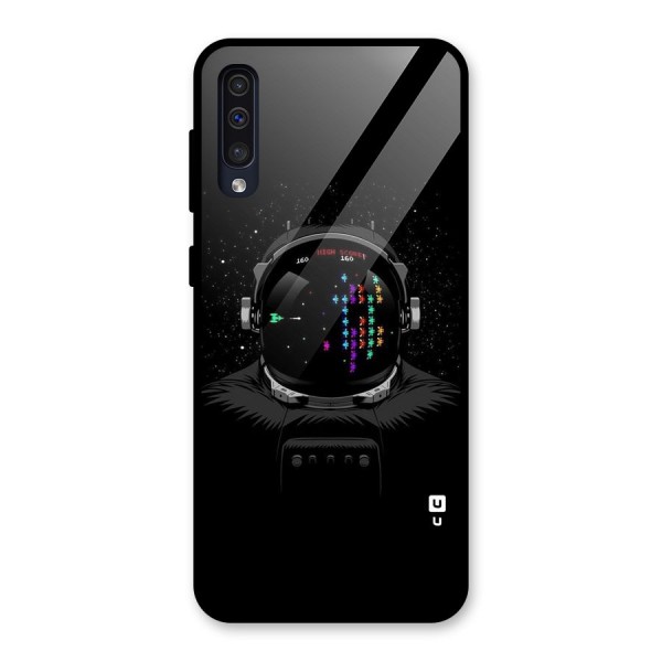 Gamer Head Glass Back Case for Galaxy A50s