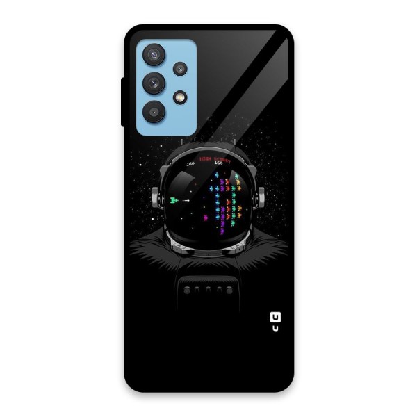 Gamer Head Glass Back Case for Galaxy M32 5G