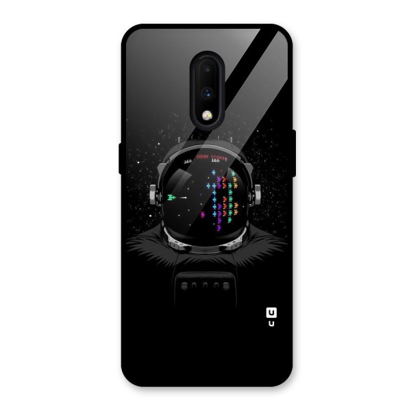 Gamer Head Glass Back Case for OnePlus 7