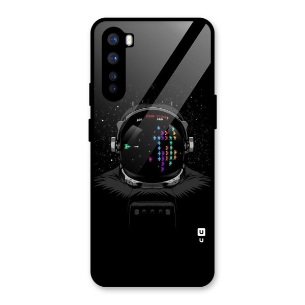 Gamer Head Glass Back Case for OnePlus Nord