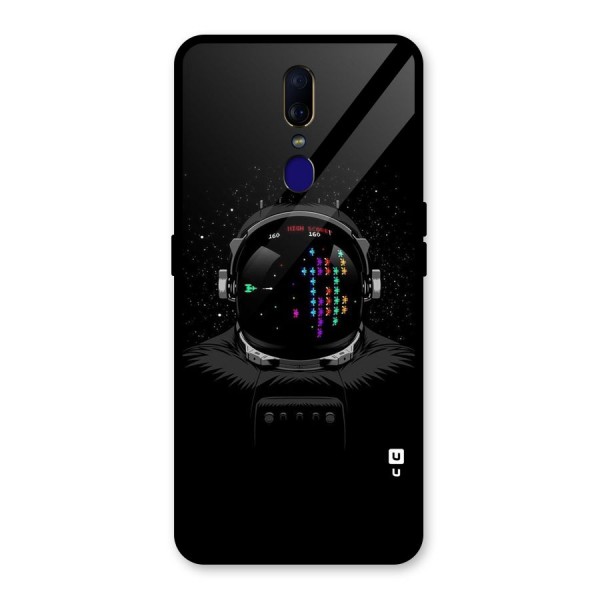 Gamer Head Glass Back Case for Oppo F11