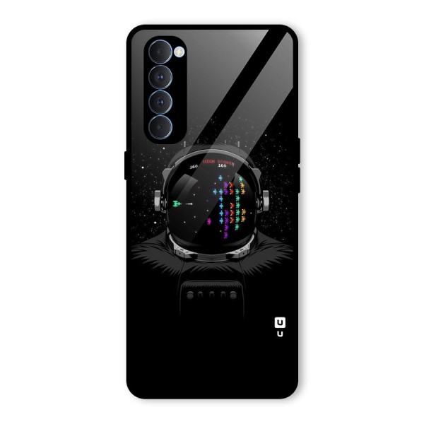 Gamer Head Glass Back Case for Oppo Reno4 Pro