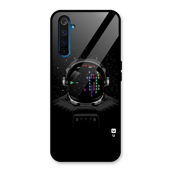 Gamer Head Glass Back Case for Realme 6 Pro