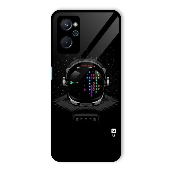 Gamer Head Glass Back Case for Realme 9i