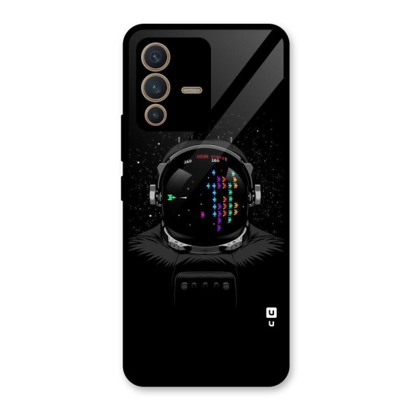 Gamer Head Glass Back Case for Vivo V23 5G