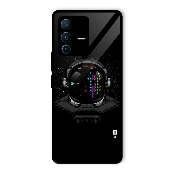 Gamer Head Glass Back Case for Vivo V23 Pro