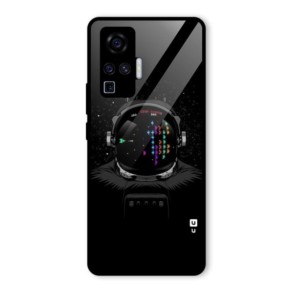 Gamer Head Glass Back Case for Vivo X50 Pro