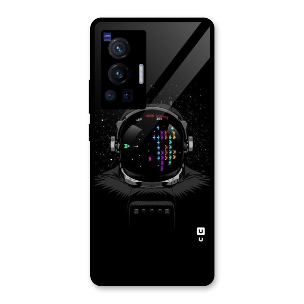 Gamer Head Glass Back Case for Vivo X70 Pro