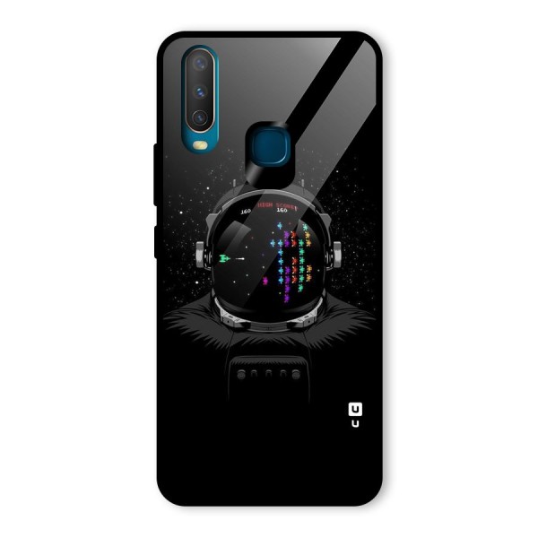 Gamer Head Glass Back Case for Vivo Y12