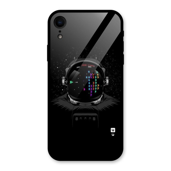 Gamer Head Glass Back Case for XR