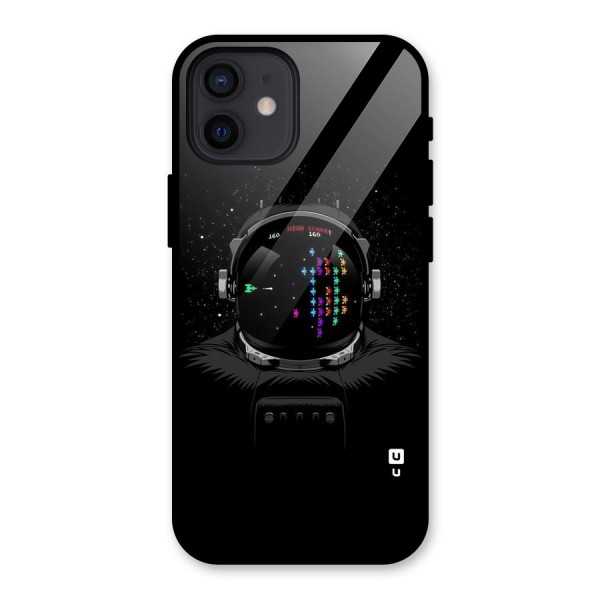 Gamer Head Glass Back Case for iPhone 12